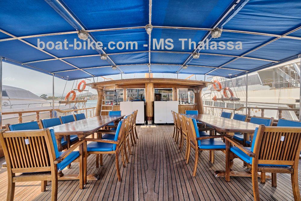 MS Thalassa - aft deck